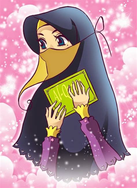 Koleksi Gambar Kartun Anak Muslim Dan Muslimah