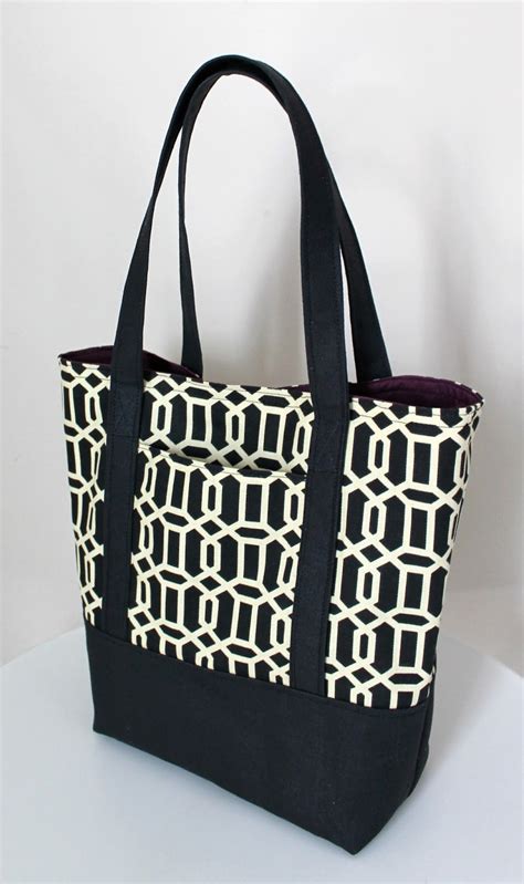 The Inspired Wren Tutorial Lined Canvas Tote