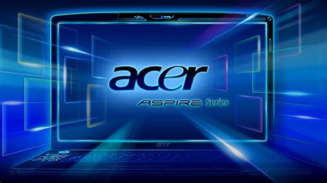 Download Wallpapers 4k Acer Blue Logo Vertical Text B