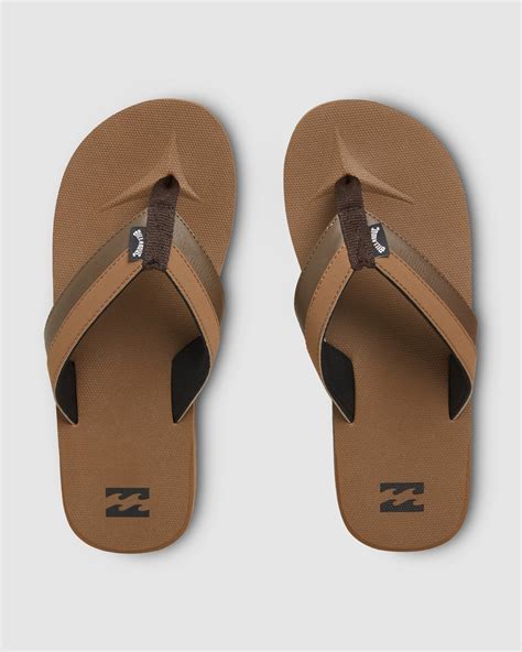 Buy billabong men's black all day impact sandal sandals. All Day Impact Thongs 9607933 | Billabong