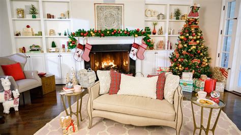 Decorated Living Room Zoom Background Download Free Holiday Zoom