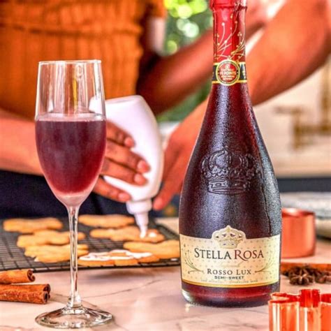 Stella Rosa Imperiale Rosso Lux Sparkling Red Wine 750 Ml Kroger