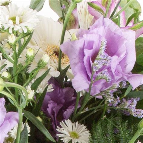 They can have gorgeous bouquets and arrangements delivered the same day if you order before 3pm. White & Lilac Gift Bag Send Flowers UK Same Day Delivery ...