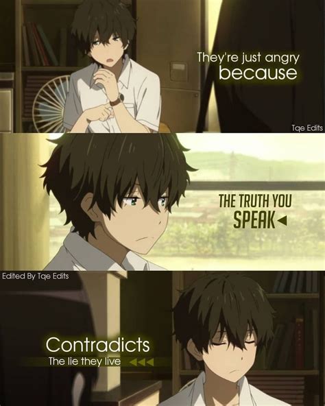 Anime Hyouka In 2020 Anime Quotes Inspirational Anime