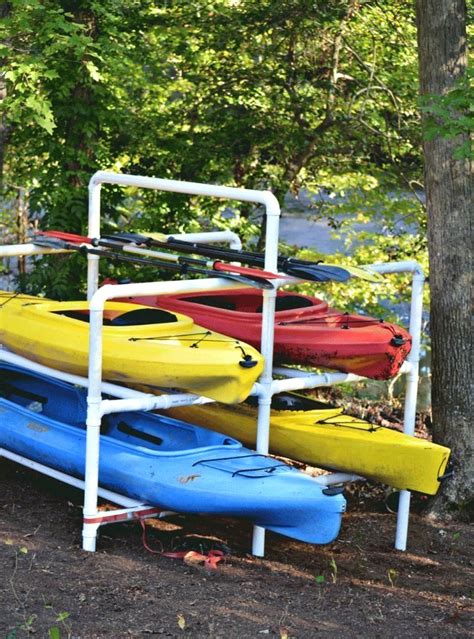 Kayak Paddle Board Organization More Kayak Storage Kayak Rack