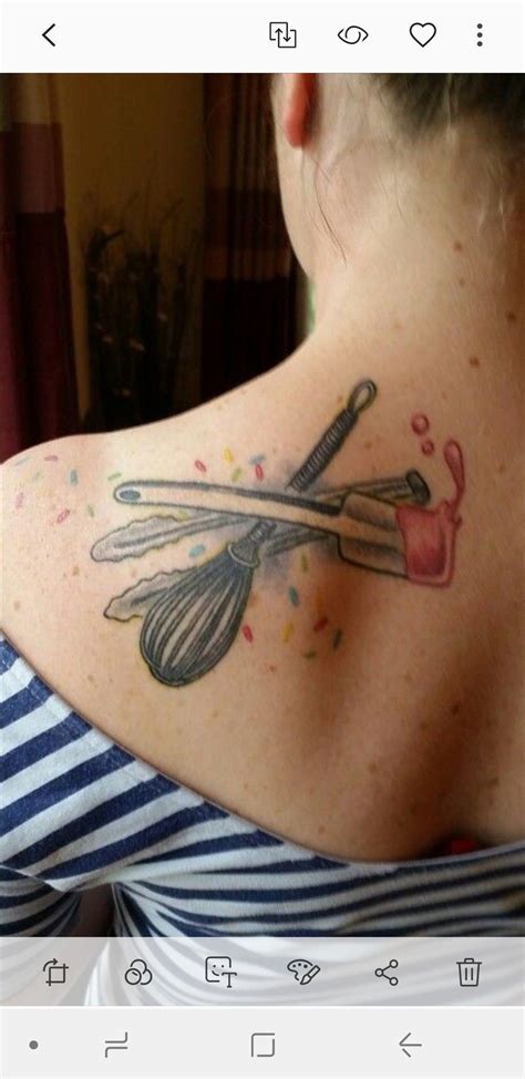I Love The Sprinkles Around It Culinary Tattoos Tattoos Tattoo
