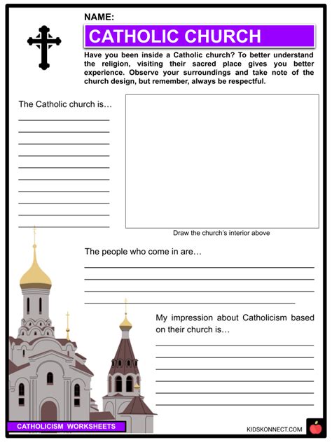 Catholicism History Beliefs Traditions Facts And Worksheets For Kids