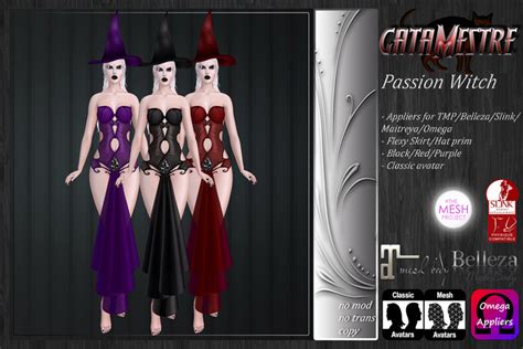 Second Life Marketplace Gatamestre Passion Witch