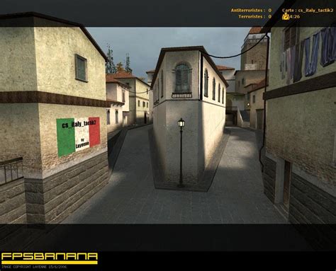 It has a similar flow and has some obviously. cs_italy_tactik2 Counter-Strike: Source Maps