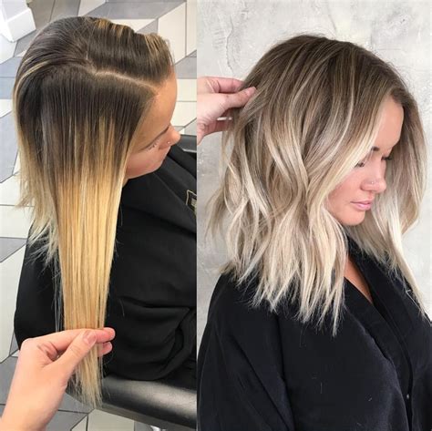 20 Most Popular Hairstyles On Pinterest Right Now Blonde Ombre Short