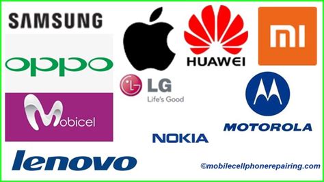List Of Smartphone Company And Their Origin Country
