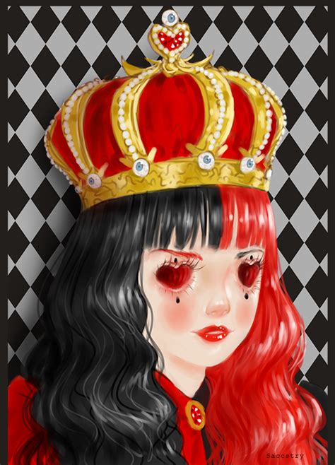 Saccstry Queen Of Hearts She Sees Through The Eyeballs On Horror
