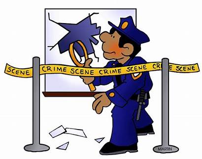 Crime Clipart Scene Clip Police Safety Scenes