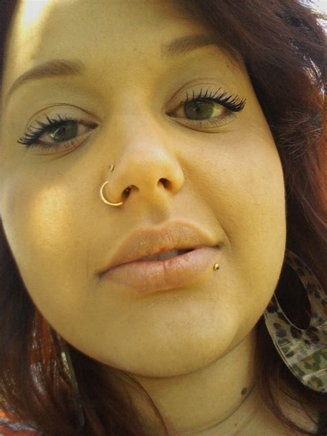 My Beauties Nose And Lip Pierced