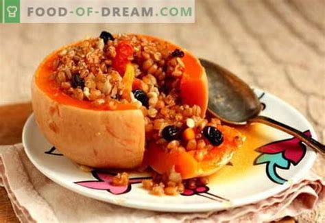 Algunos autores también incluyen a los frutos del género lagenaria, y a los frutos de las plantas de la familia de las bignoniáceas. Calabaza Rellena - Las mejores recetas. Cómo cocinar ...