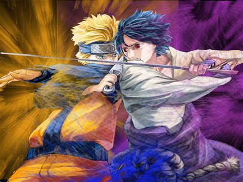 Naruto Vs Sasuke Anything Anime In Our World Wallpaper 23960626 Fanpop
