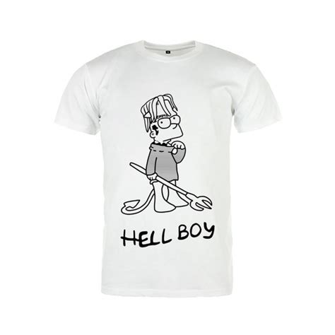 Soldes Hellboy T Shirt Lil Peep En Stock