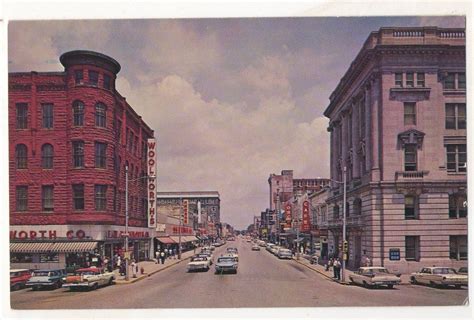 Danville Il North Vermilion Street Looking North From Public Redden