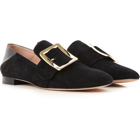 Bally Leather Shoes For Women In Black Lyst