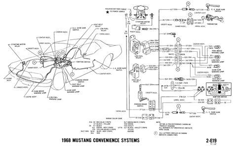 1968 Mustang Wiring Diagrams And Vacuum Schematics Average Joe