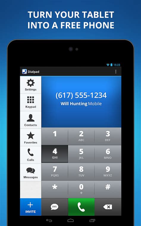 It has a lovely ui. Talkatone free calls & texting - Android Apps on Google Play