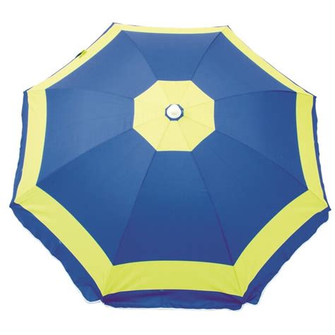 Rio Brands 6 Ft Blueyellow Beach Umbrella In The Beach Umbrellas