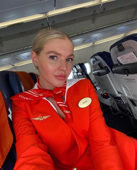 Flight Attendants Fan Page On Instagram “sharing The Beauty Flying Faces Nagornaya111 📸