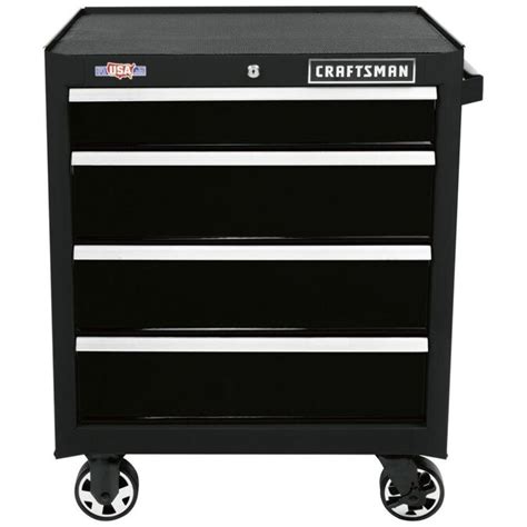 Craftsman 2000 Series 26 In 4 Drawer Tool Cabinet Black In The Bottom