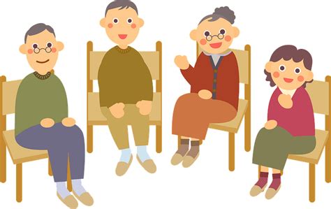 Senior People Are Talking Clipart Free Download Transparent Png