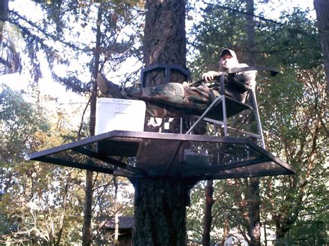 Portable Zip Platform Hunting Stands Deer Hunting Deer Hunting Stands