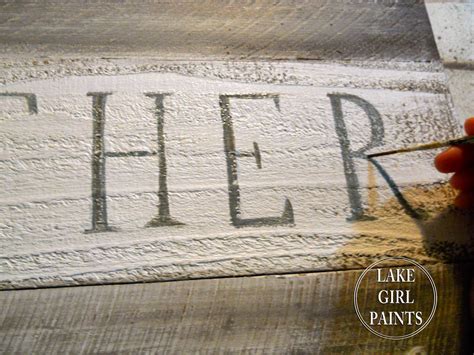 Lake Girl Paints Paint A Sign For Your Dining Room