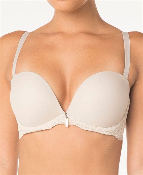 Leonisa Lace Balconet Bra With Triple Push Up And Reviews All Bras Women Macys