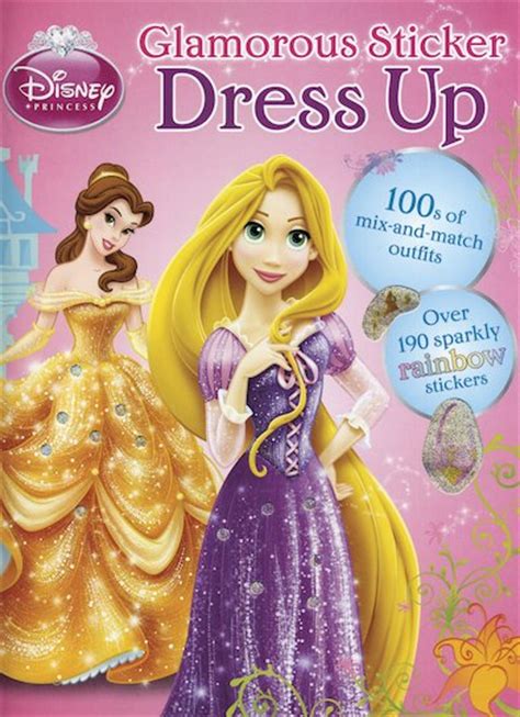 Disney Princess Glamorous Sticker Dress Up Scholastic Kids Club