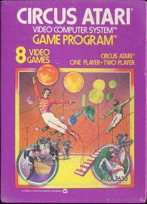 Atariage Atari 2600 Boxes Circus Atari Atari Atari Video Games