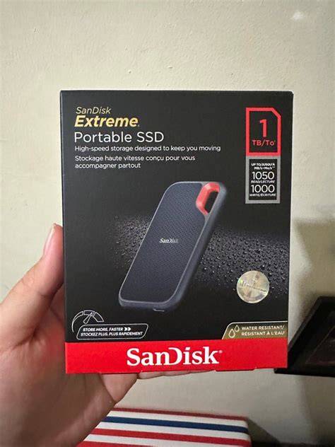 Sandisk Extreme Portable Ssd 1tb Elektronik Bagian Komputer