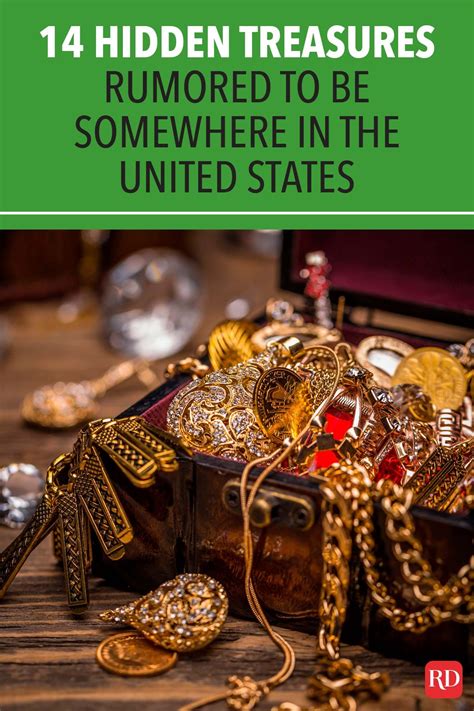 15 Hidden Treasures Rumored To Be Somewhere In The United States
