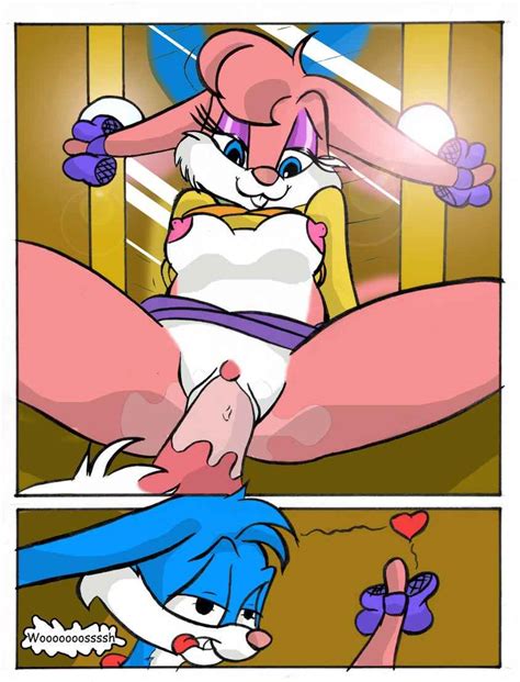 Rule 34 Anthro Babs Bunny Buster Bunny Comic Female Fur Furry Male Mammal Missionary