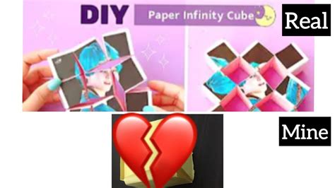Recreation Of Mukta Art And Craft Infinity Cube Fidget Toy Paper Easy