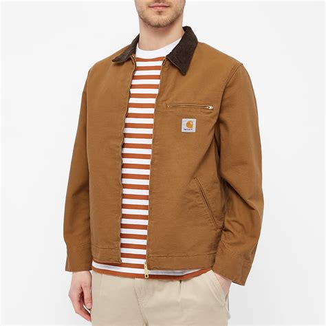 Carhartt Wip Detroit Jacket Hamilton Brown End Us