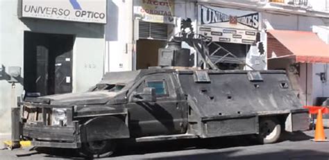 7 Incredible Narco Tanks Built By Mexican Cartels Sfgate