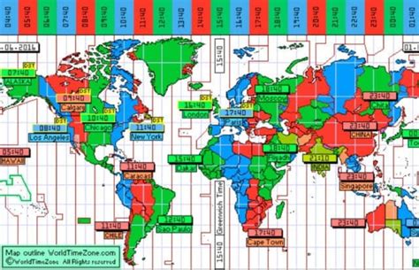 Mapa De Los Husos Horarios Del Mundo Bank Home Com