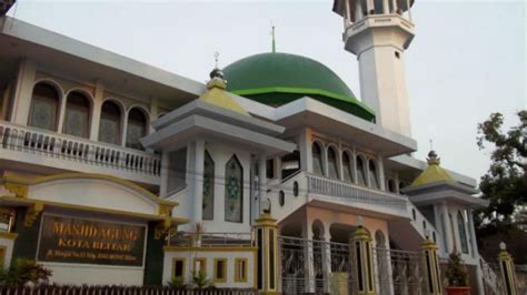 Masjid Agung Blitar Yang Indah Dan Klasik
