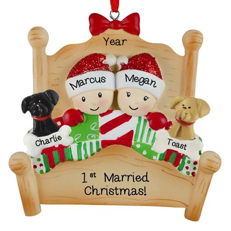 Couples Ornaments Archives Personalized Ornaments For You Personalized Christmas Ornaments