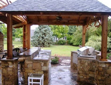Unlike other ideas on our list, it leaves plenty of free. roof line | Davenport Outdoor Kitchen | Pinterest