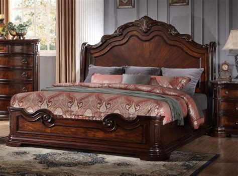 Browse our selection of bedroom furniture packages. Barney's Traditional Walnut with Marble Top Bedroom set ...