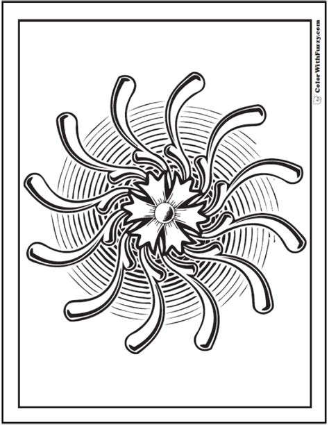 Geometric coloring pages and sheets from mandalas to eastern motifs and ancient geometrics. 70+ Geometric Coloring Pages To Print And Customize