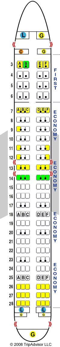 American Airlines Flight Seat Chart