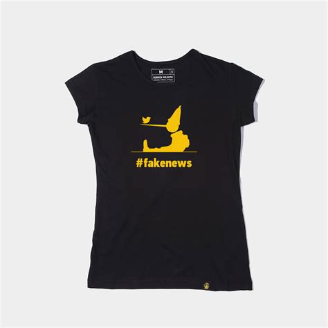 Womans T Shirt Fakenews Slim Fit Dubioza Kolektiv Shop