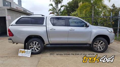 Unbreakable and powerful, we've created a premium hilux canopy to match. Toyota Hilux 2016 EKO Canopy - Canopies for your ute or 4× ...
