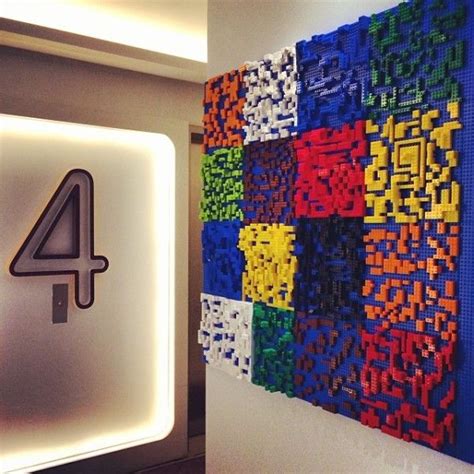 He makes customized creations inside homes that will bring out your. Lego Wall Art | Lego wall art, Lego wall, Kids room deco